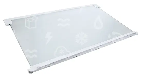 police chladničky ZANUSSI / ELECTROLUX / AEG, sklo 522 x 320 mm